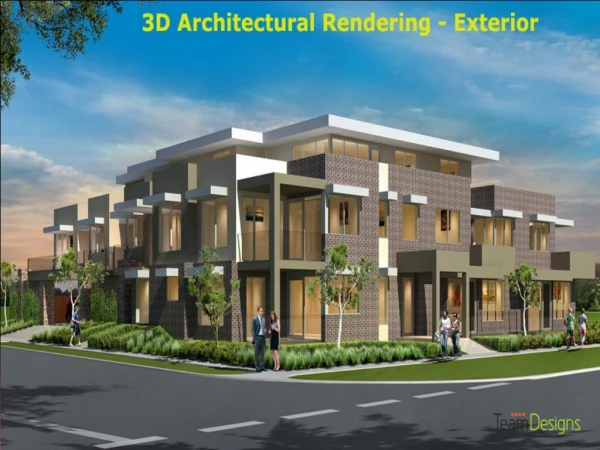 3D Architectural Rendering - Exterior