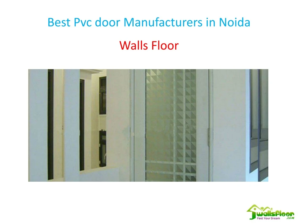 best pvc door manufacturers in noida