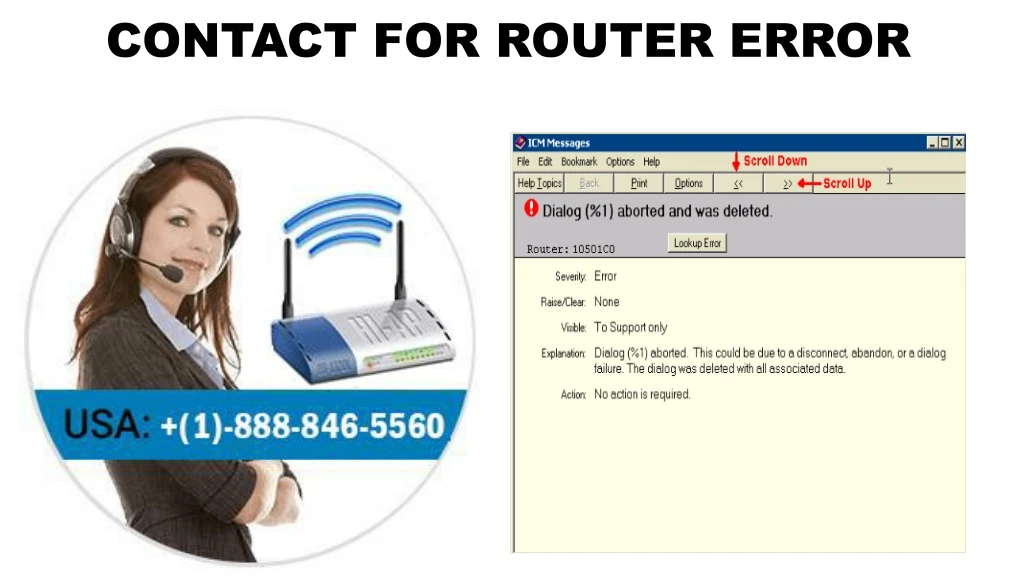 contact for router error