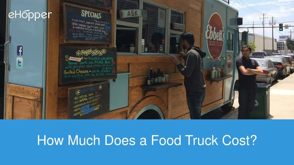 how much does a food truck cost