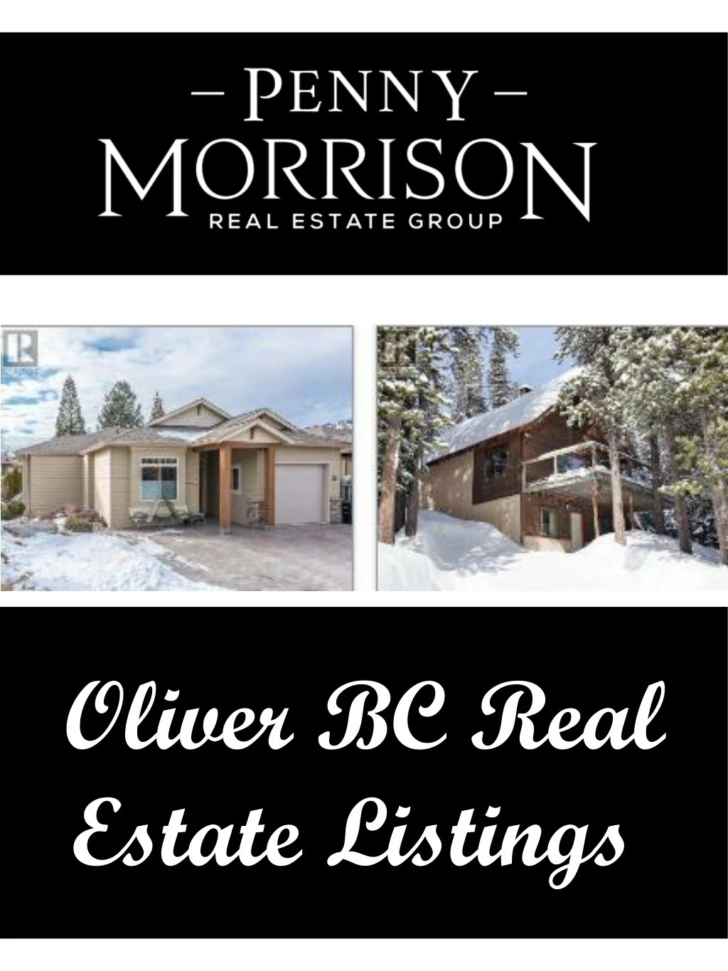oliver bc real estate listings
