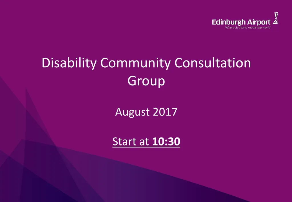 disability community consultation group august 2017 start at 10 30