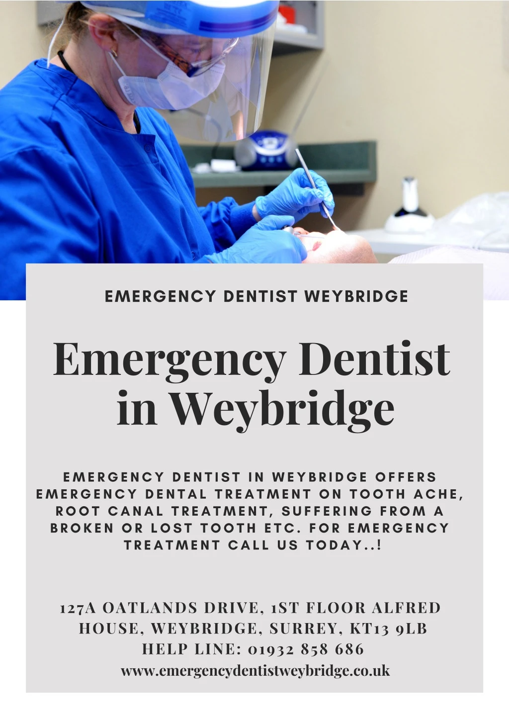 emergency dentist weybridge emergency dentist