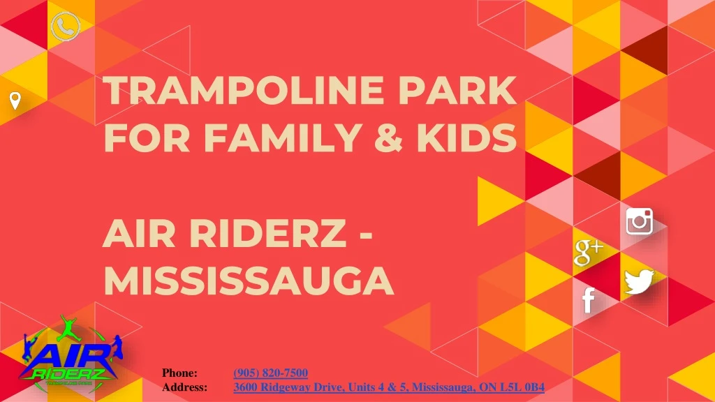 trampoline park for family kids
