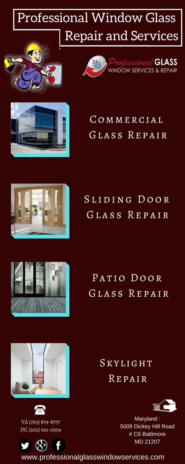 Need Sliding Door Glass Repair Service in Rockville MD | Call us