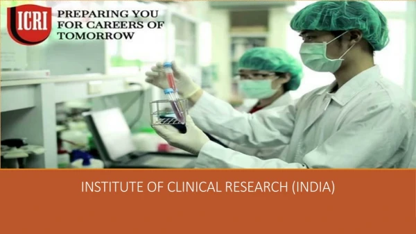 Join Careers of Tomorrow - ICRI India
