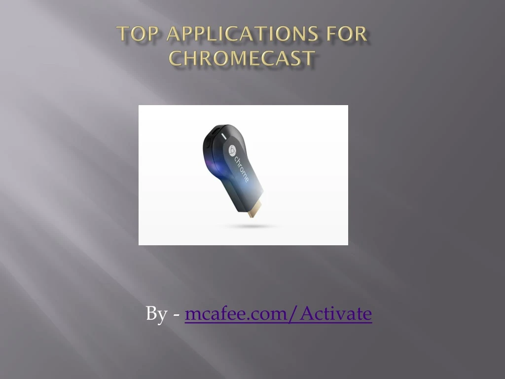 top applications for chromecast