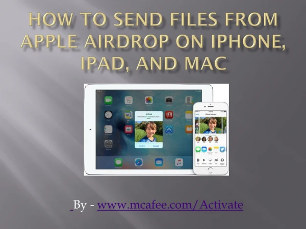 How to Send Files from Apple AirDrop on iPhone, iPad, and Mac