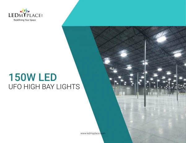 150W LED UFO High Bay Lights/4000K