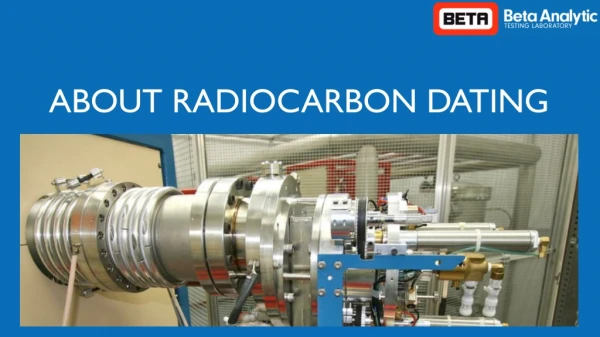 About radiocarbon