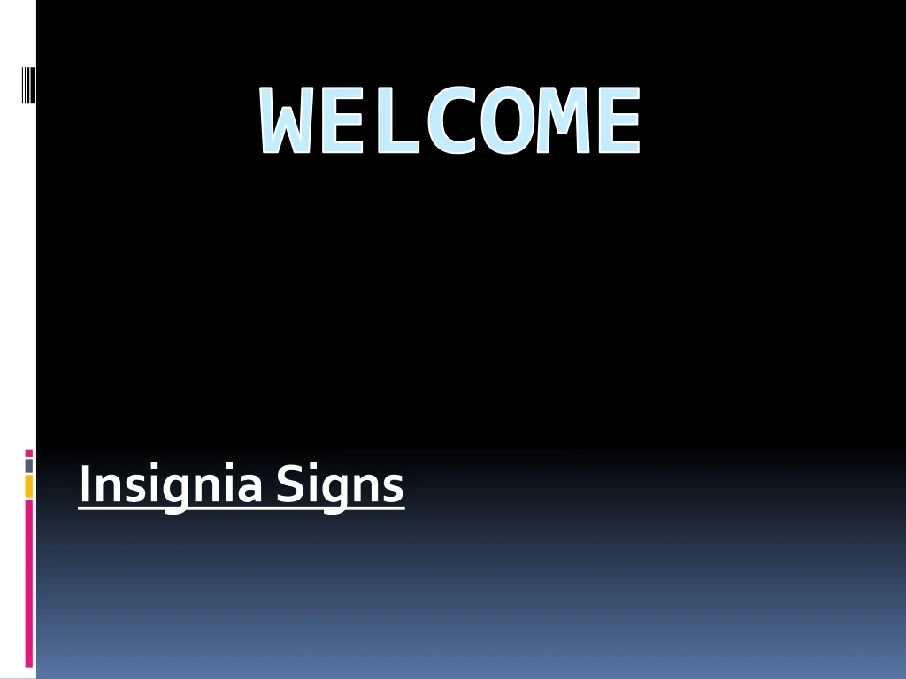 insignia signs