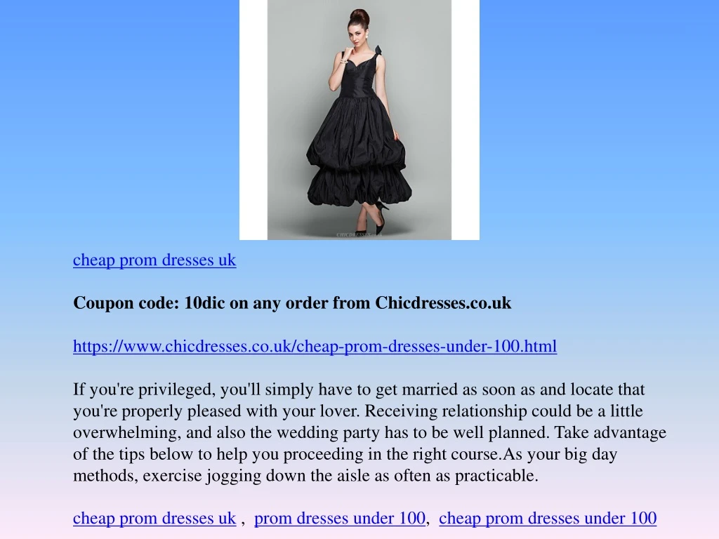 cheap prom dresses uk coupon code 10dic