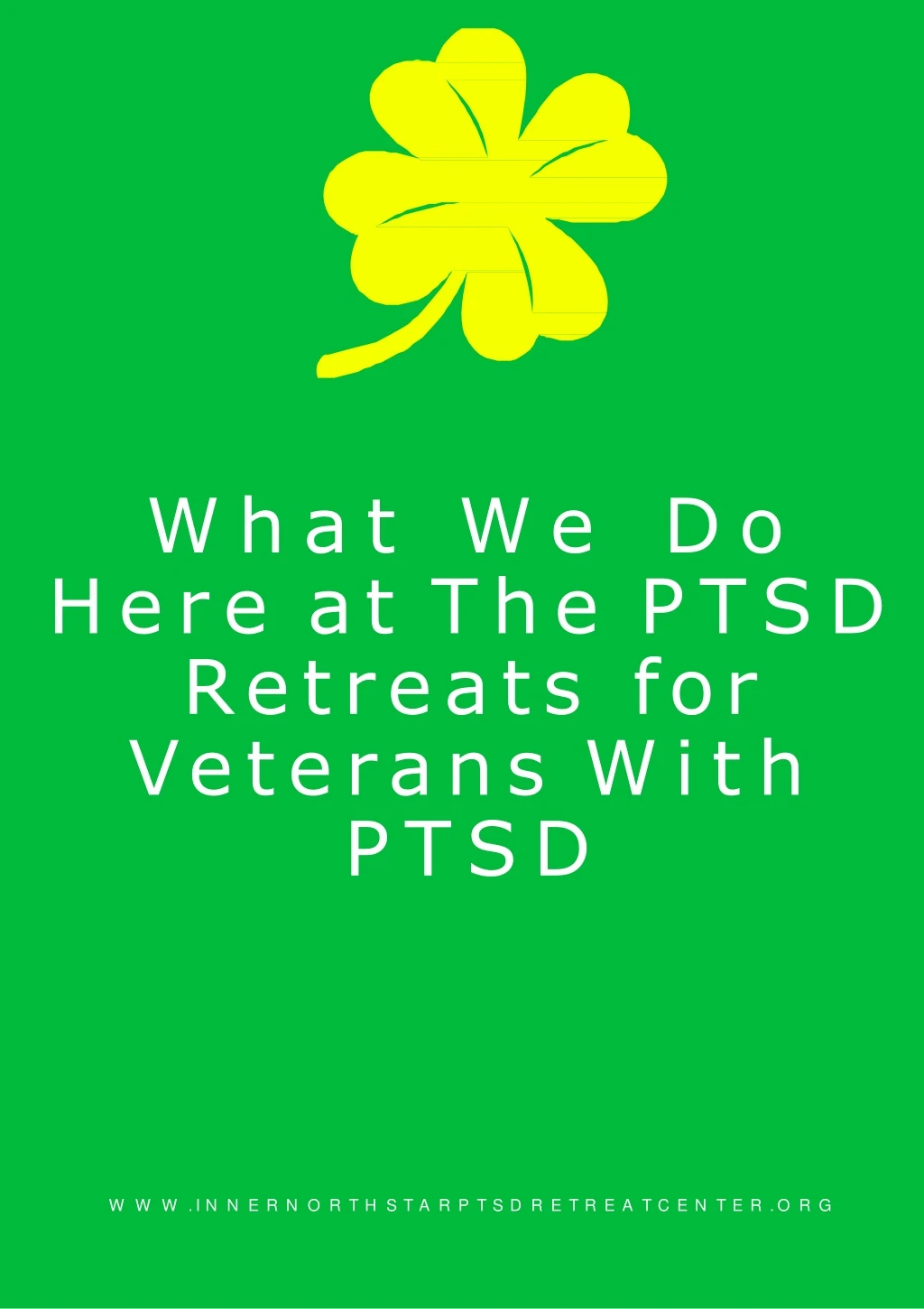 what we do here at the ptsd retreats for veterans