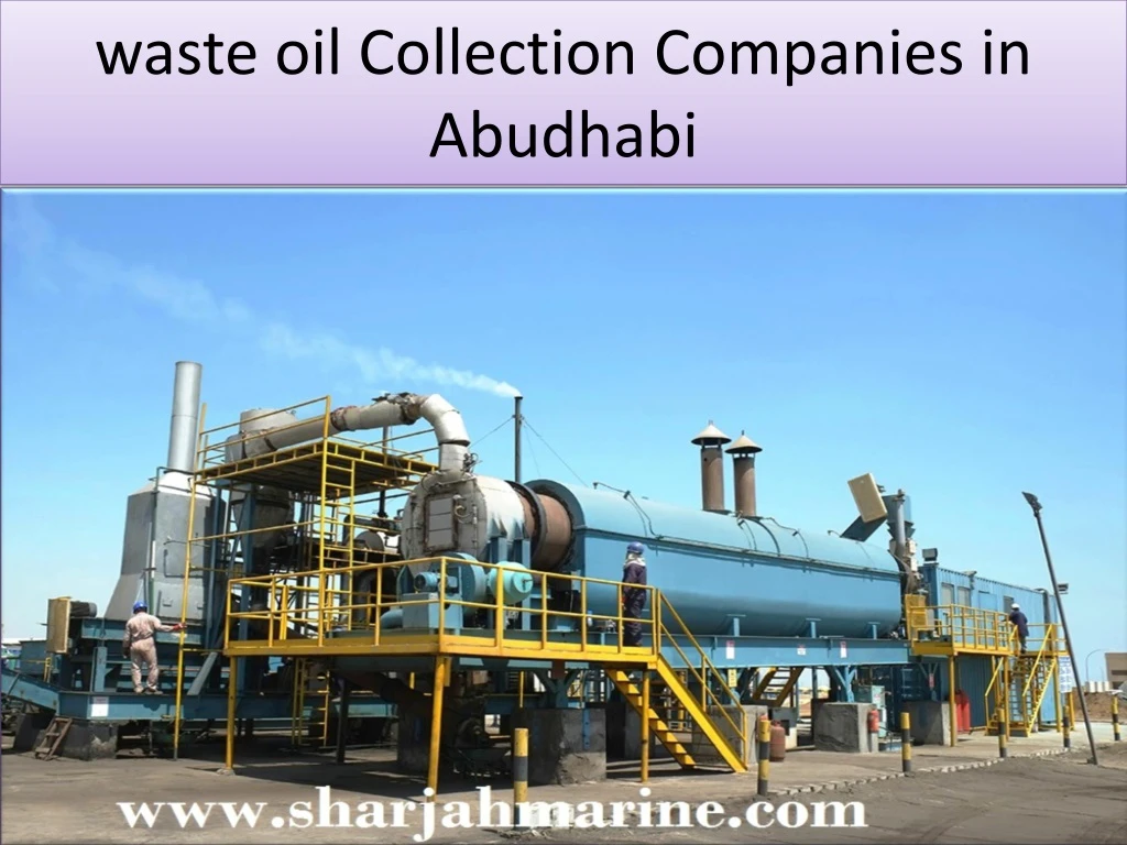 waste oil collection companies in abudhabi