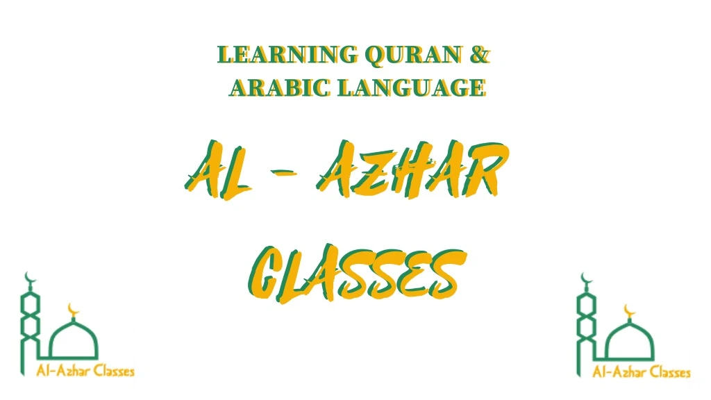 learning quran arabic language al azhar al azhar