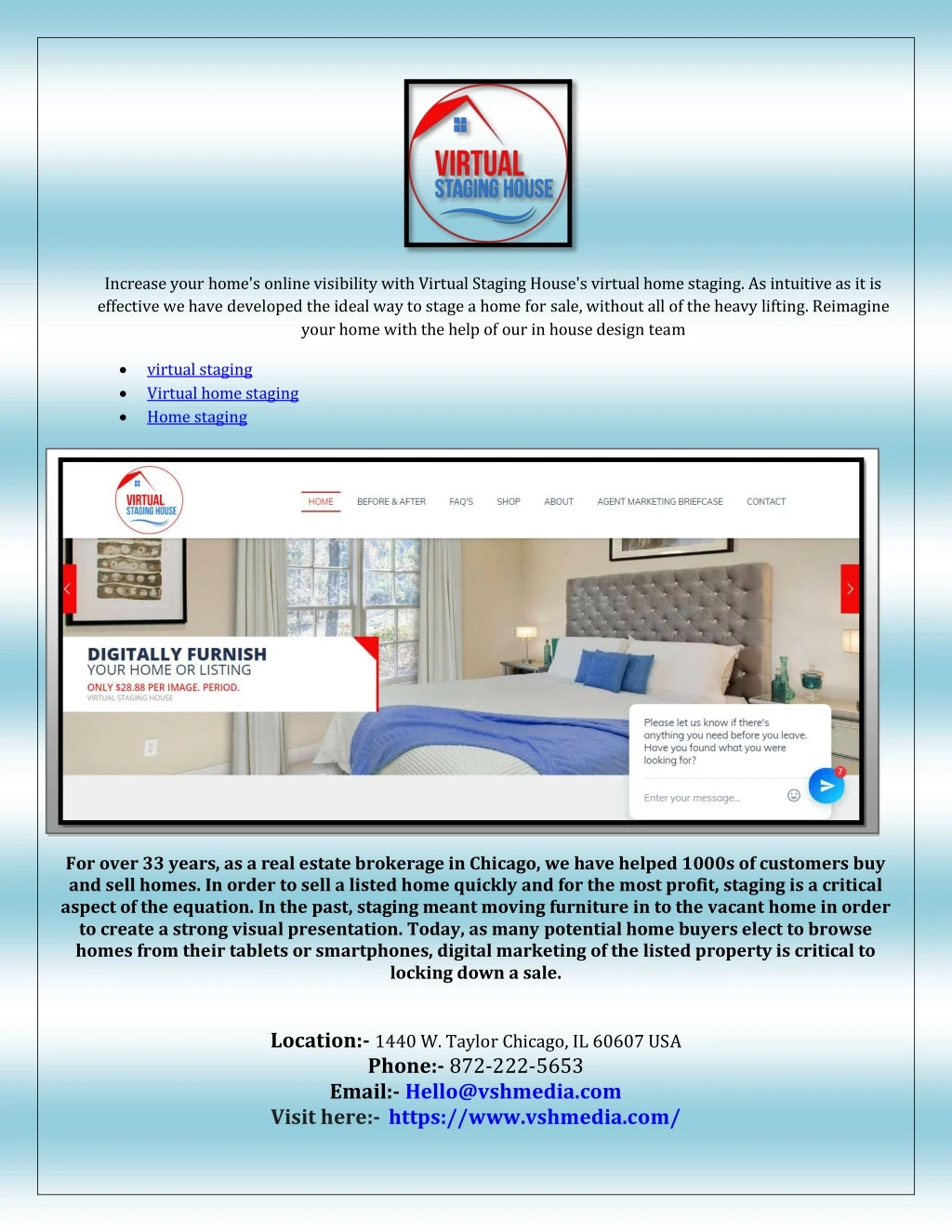 increase your home s online visibility with