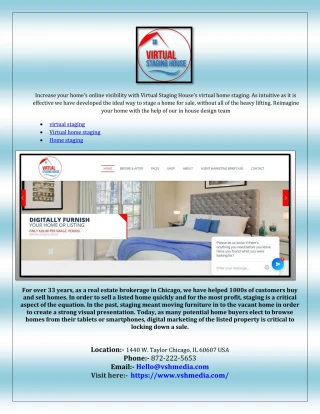 virtual staging - slide 1