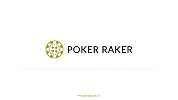 Top Four Live Poker Tournaments