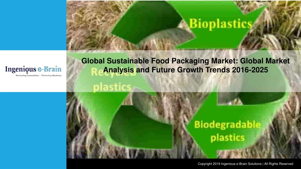 global sustainable food packaging market global