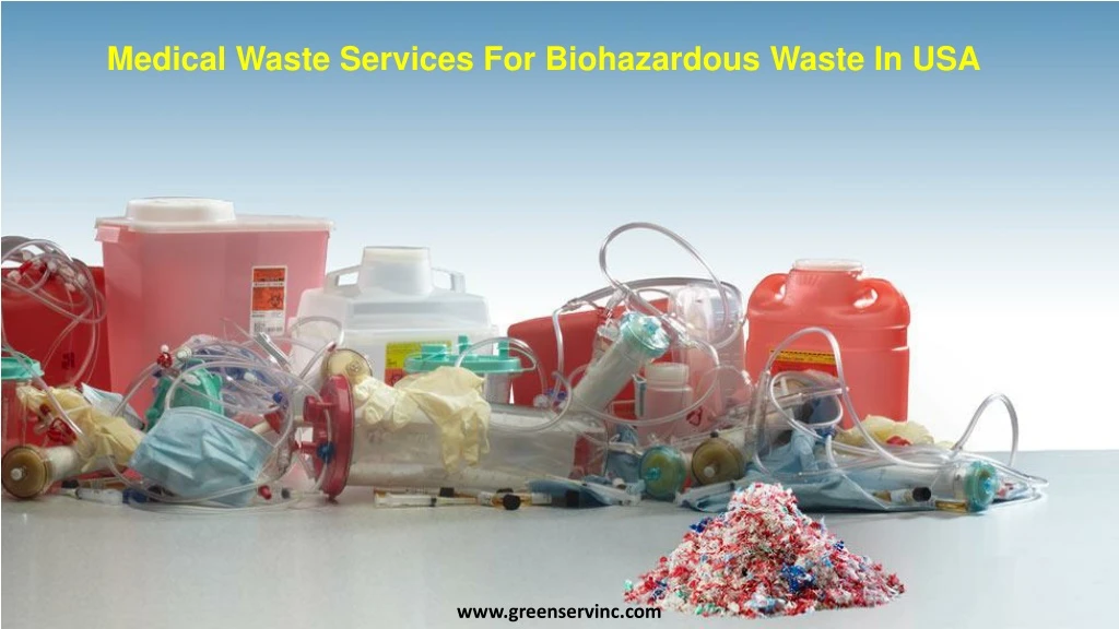 medical waste services for biohazardous waste