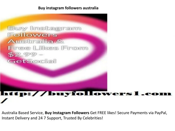 buy instagram followers australia