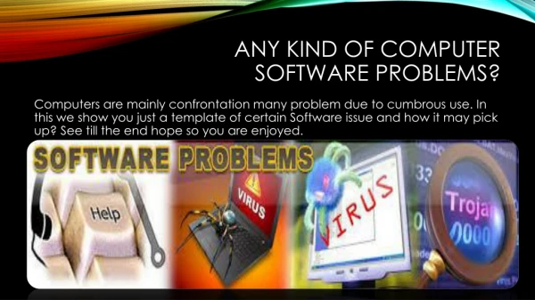 Any Kind Of Laptop Software Issue Fixed By Us