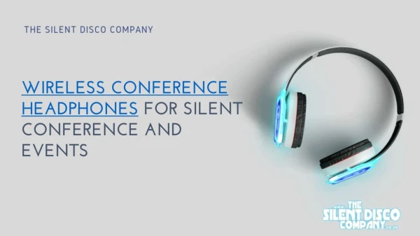 Wireless Conference Headphones for Events