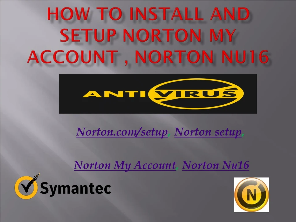 norton com setup norton setup norton my account