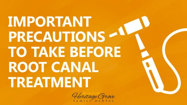 Important Precautions to Take Before Root Canal Treatment