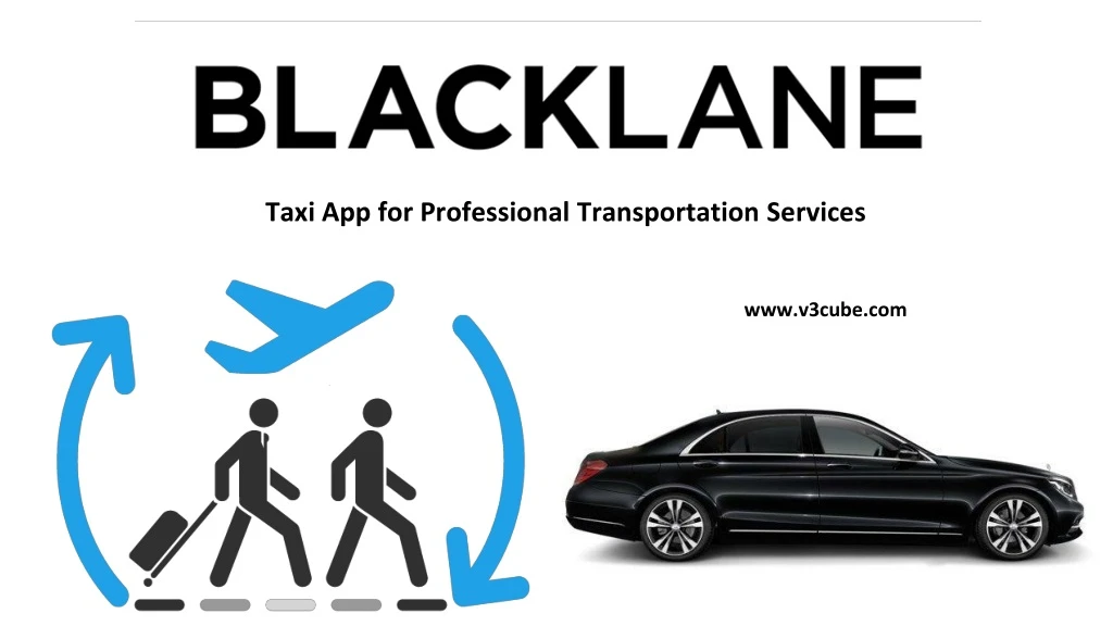 taxi app for professional transportation services