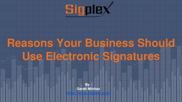 Why E Signature in Business