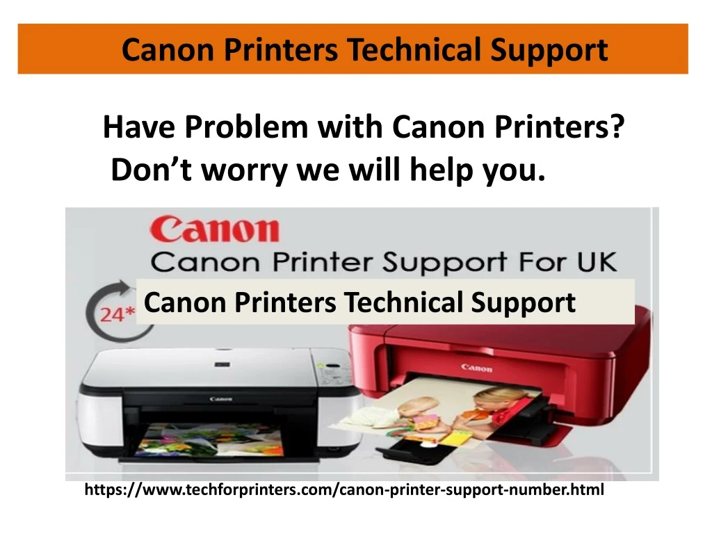 canon printers technical support