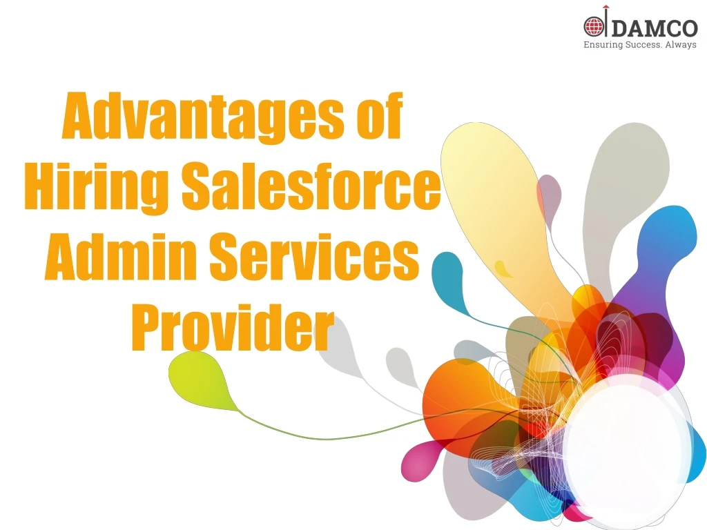 advantages of hiring salesforce admin services