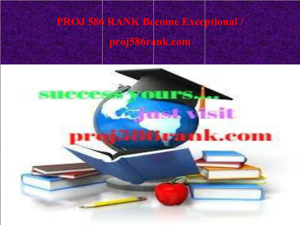 proj 586 rank become exceptional proj586rank com
