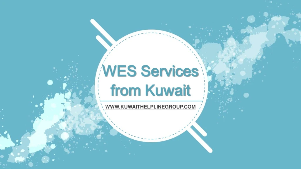 wes services wes services from from kuwait kuwait