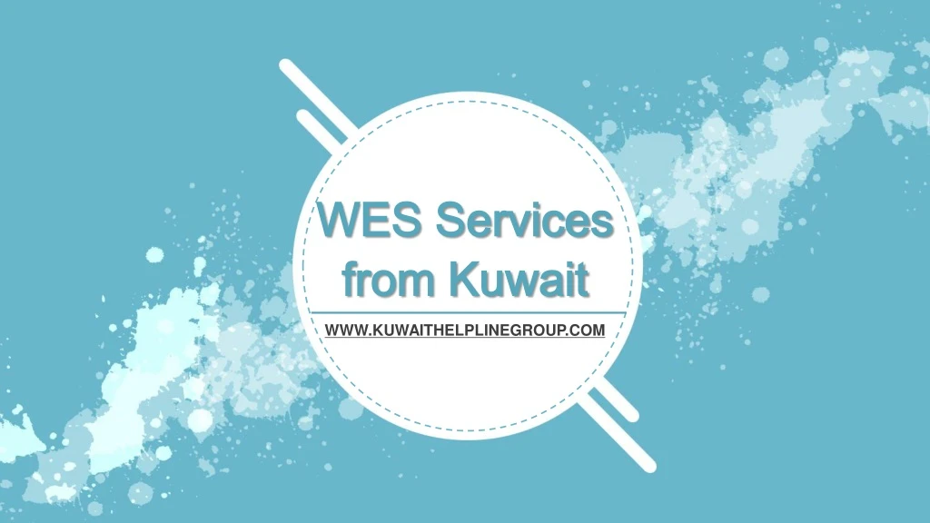 wes services from kuwait