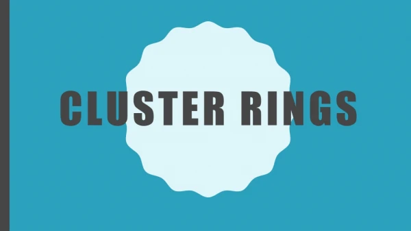 Buy Desinger Silver Cluster Ring Online at Best Price