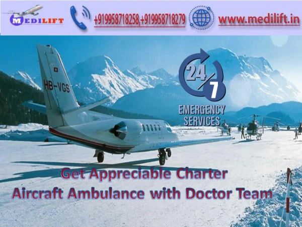 Hire Fast and Cheap Air Ambulance in Delhi with Medical Facility