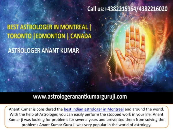 Best Indian Astrologer in Montreal