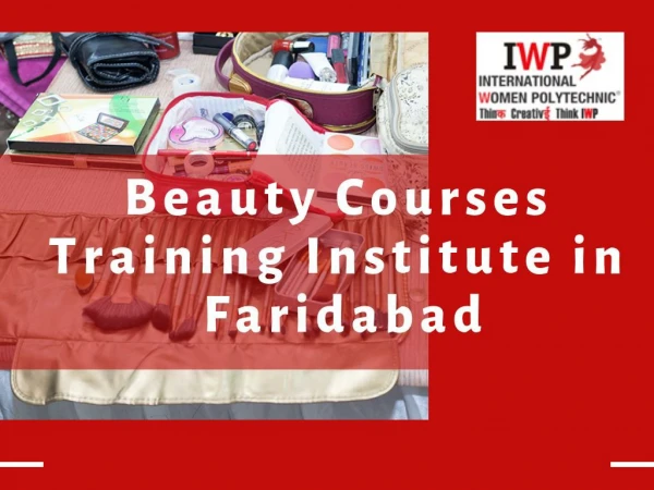 Beauty Courses Training Institute in Faridabad