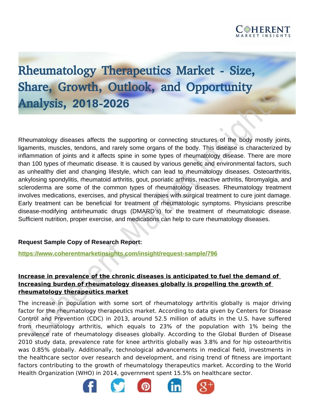 rheumatology therapeutics market size