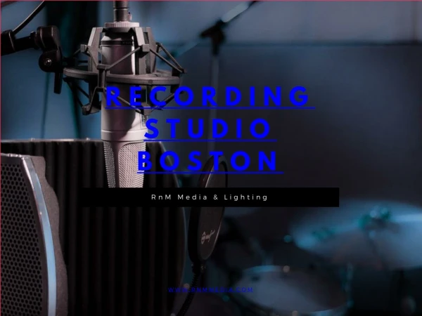 Recording Studio Boston MA