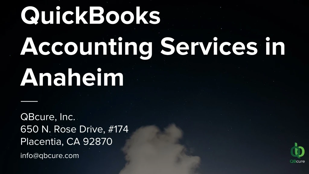 quickbooks accounting services in anaheim