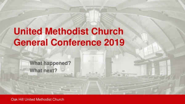 General Conference Town Hall Meeting