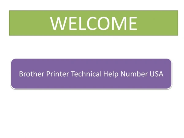 Brother Printer Support Phone Number USA
