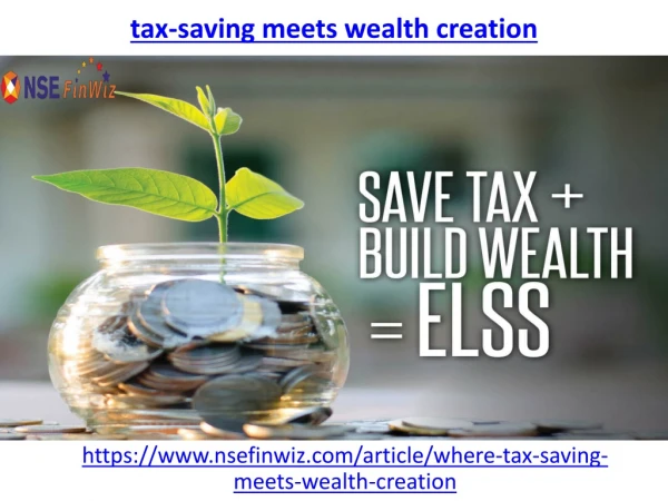 Where tax-saving meets wealth creation