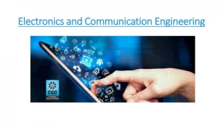 Electronics and Communication Engineering - slide 1