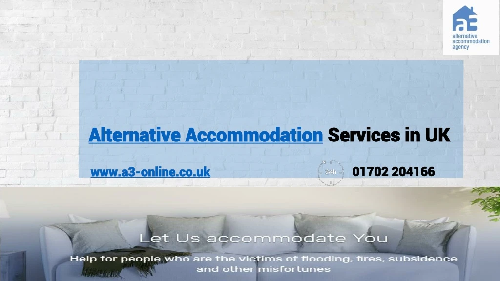 alternative accommodation services in uk