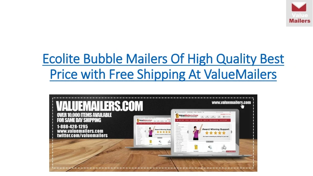ecolite b ubble mailers of high quality best price with free shipping at v aluemailers