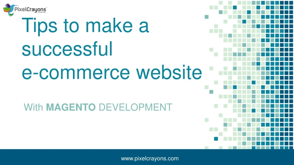 tips to make a successful e commerce website